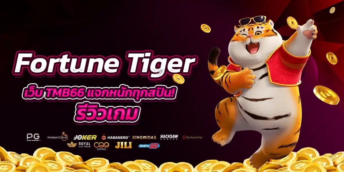 รีวิวเกม Fortune Tiger เว็บ TMB66 แจกหนักทุกสปิน