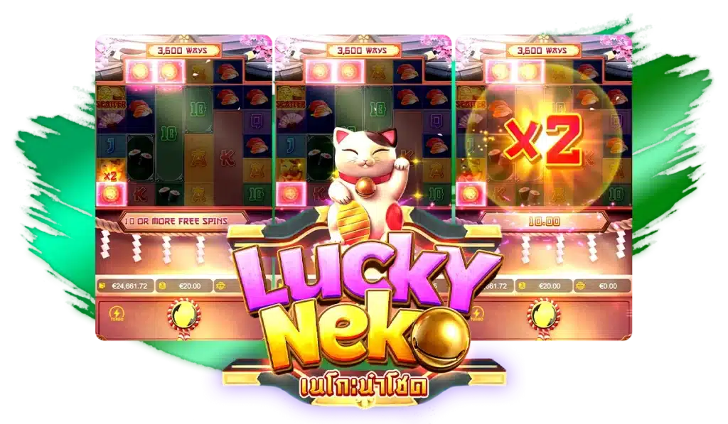 ข้อมูลและรูปแบบลักษณะของตัวเกม Lucky Neko